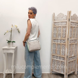 Bolso Bandolera Ventis color hielo de mujer online