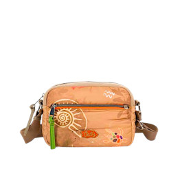 Bolso Bandolera Ventis nylon color taupe en tienda online