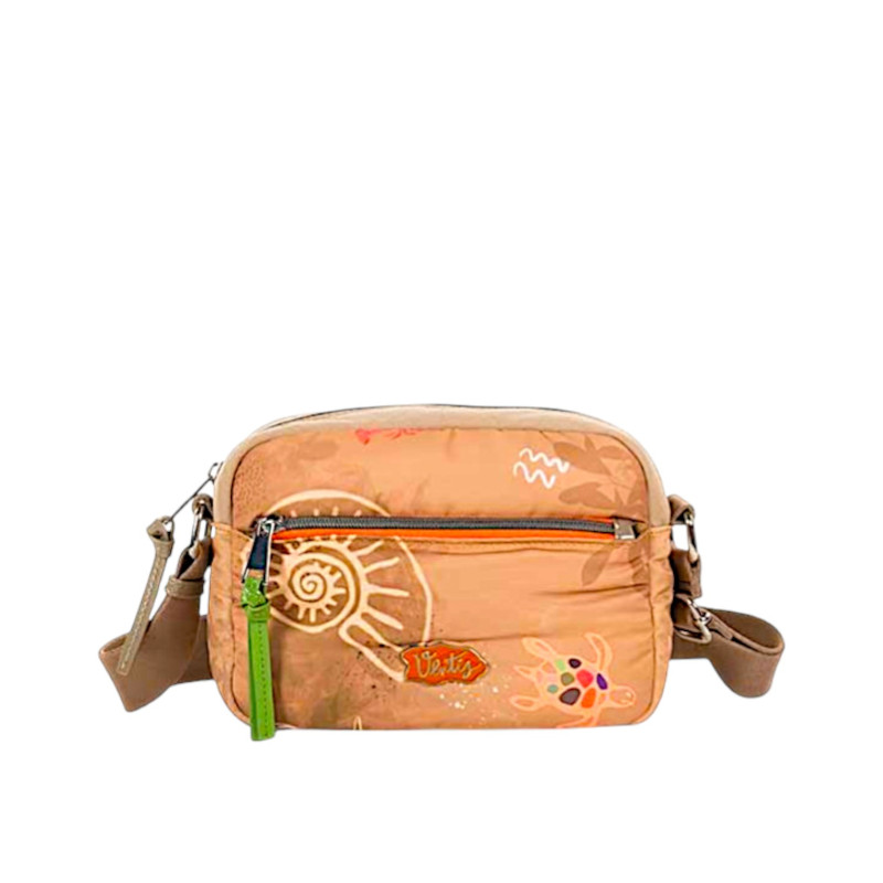 Bolso Bandolera Ventis nylon color taupe en tienda online