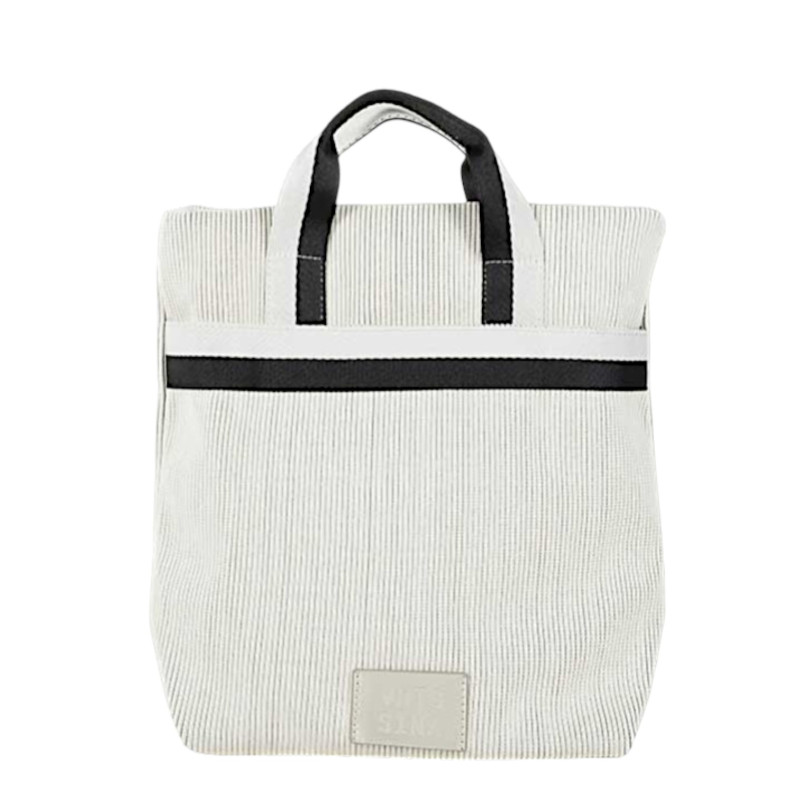 Mochila Ventis color blanca rib nueva temporada