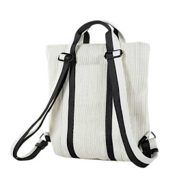Mochila Ventis color blanca rib nueva colección 2026