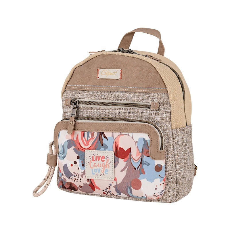 Mochila casual Skpat multicolor Leyre  tamaño medio