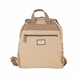 Mochila casual Skpat multicolor Leyre bolsillo trasero