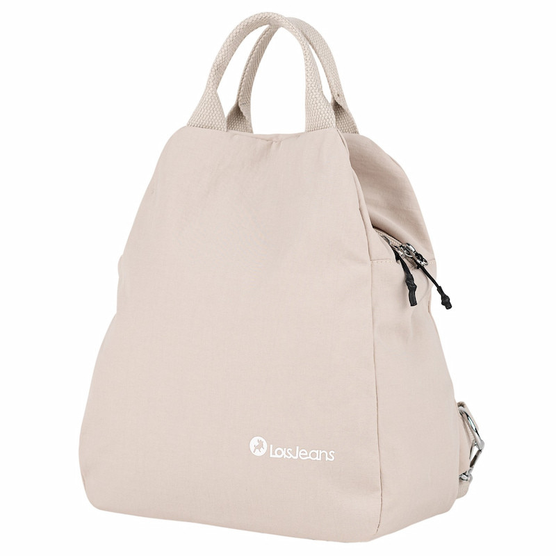 Bolso Mochila Lois Sophie color beige gran tamaño