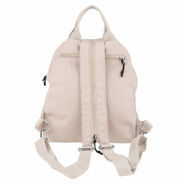 Bolso Mochila Lois Sophie color beige correas especiales