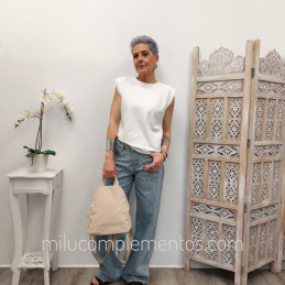 Bolso Mochila Lois Sophie color beige tienda online