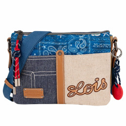 Bolso Bandolera Lois Aveyron azul primavera verano 2026