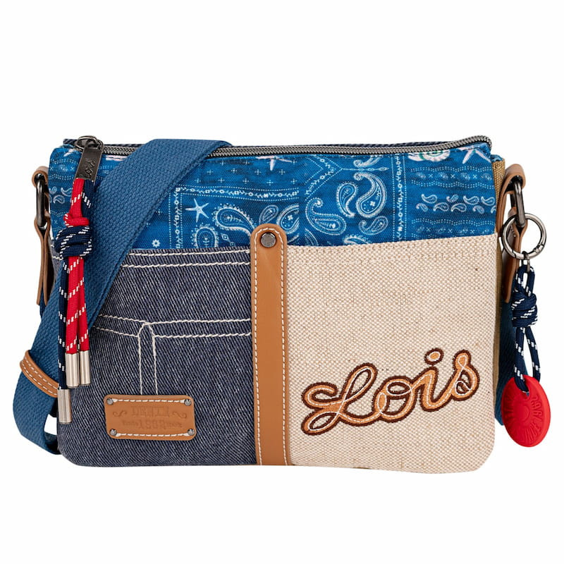 Bolso Bandolera Lois Aveyron azul primavera verano 2026