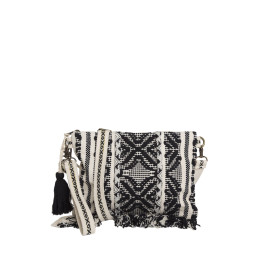 Bolso Bandolera Tantrend Étnico Negro/Blanco primavera verano 2026