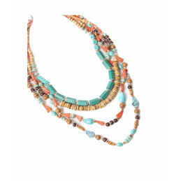 Collar de Cuatro Vueltas Tantrend multicolor nueva colección
