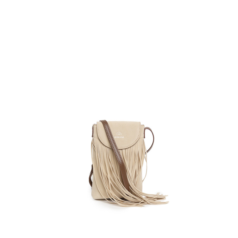 Mini Bandolera Antelina Tantrend Natural Flecos primavera verano 2026