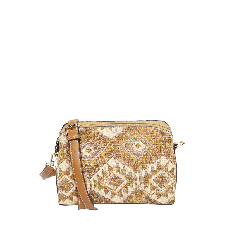 Bolso Bandolera Tantrend beige Diseño Geométrico tienda online