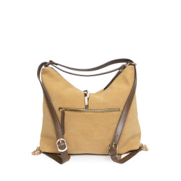 Bolso-Mochila Tantrend Antelina Beige con Print nueva temporada 2026