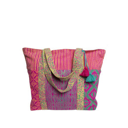 Bolso de Playa Tantrend Geometrías Multicolor Natural soul