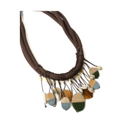 Collar Corto Tantrend Cordones/Colgantes multi detalle