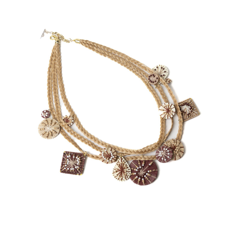 Collar Corto Tantrend Trenzado Tonos Tierra verano 2026