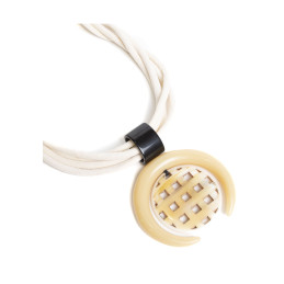 Collar Cordones trenzados Tantrend de Asta Calado Geométrico