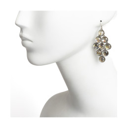 Pendientes Tantrend Estilo Retro y Resina Nacarada de chica