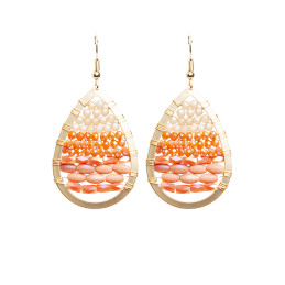 Pendientes de Lágrima Hippie Tantrend Naranja primavera verano 2026