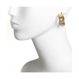 Pendientes de Semi Aro Tantrend – Dorado Mate primavera verano 2026
