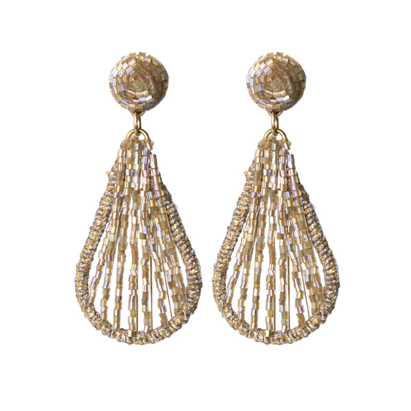 Pendientes Tantrend Rosa Dorado Soft Shimmer online