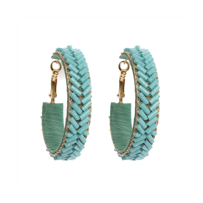 Pendientes Aro Tantrend color Turquesa tienda online