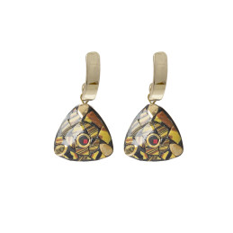 Pendientes Triangulo Tantrend Incrustación Chips de mujer