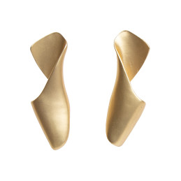 Pendientes de Cinta Escultural Tantrend Dorado online