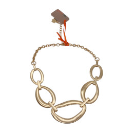Collar Corto de Eslabones Tantrend dorado ajustable