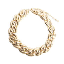 Gargantilla de Eslabones Retro Tantrend Oro Brillo