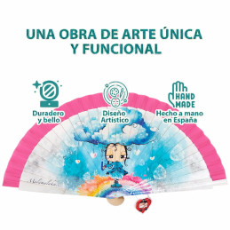 Abanico Malamalaka Agua Rosa espectacular diseño