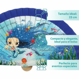 Abanico Malamalaka Mar Azul en tienda online