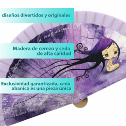 Abanico Malamalaka Mandala Lila verano 2026
