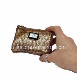 Monedero de Piel Brisa Caramelo Colección Cobre Relieve online