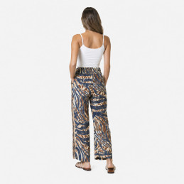 Pantalón Polysilk Tantrend Animal y Foil Dorado nueva colección