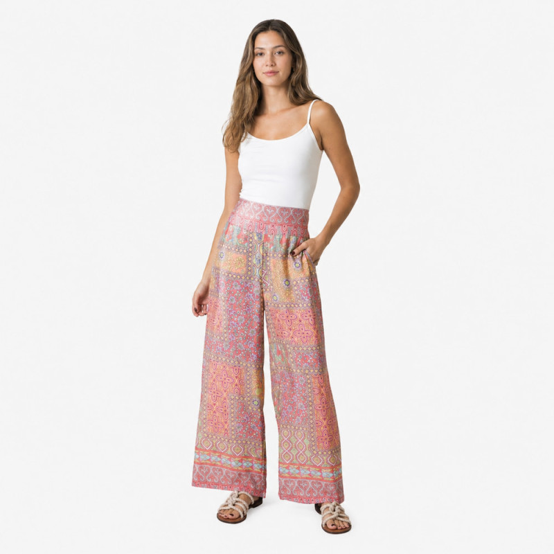 Pantalón Tantrend Estampado Patchwork Boho-Chic de mujer