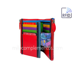 Cartera Belmonte Pueblo Mágico Piel mediana en tienda online