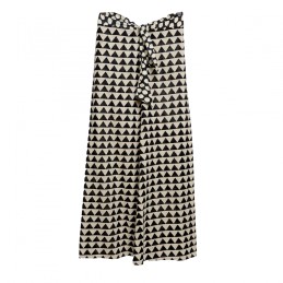 Pantalón campana Tantrend color negro LINEA NATURAL SOUL de mujer