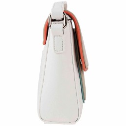 Bolso Bandolera Solapa Lois Selma Blanco fino