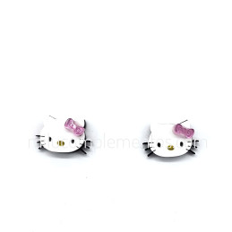 Pendientes metacrilato HELLO KITTY CLASICO MINI