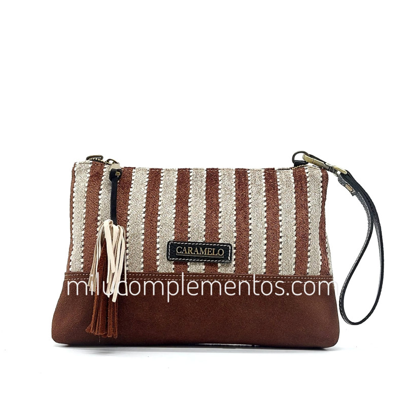 Bolso Caramelo color marrón otoño invierno 2024 2025