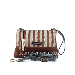 Bolso Caramelo color marrón nueva colección 2024 2025