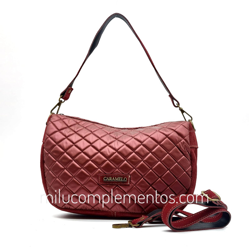 Bolso Caramelo color rojo otoño invierno 2024 2025