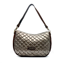 Bolso Caramelo color bronce nueva colección 2024 2025