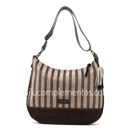 Bolso Caramelo color marrón nueva colección 2024 2025