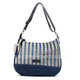 Bolso Caramelo color azul nueva colección 2024 2025