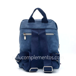 Mochila Frida Kahlo color azul nueva temporada 2024 2025