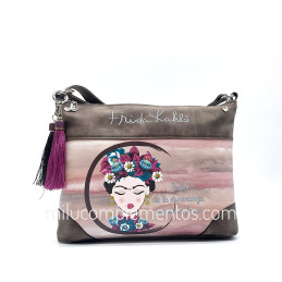 Bolso Frida Kahlo color marrón nueva temporada 2024 2025