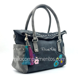 Bolso Frida Kahlo color negro otoño invierno 2024 2025