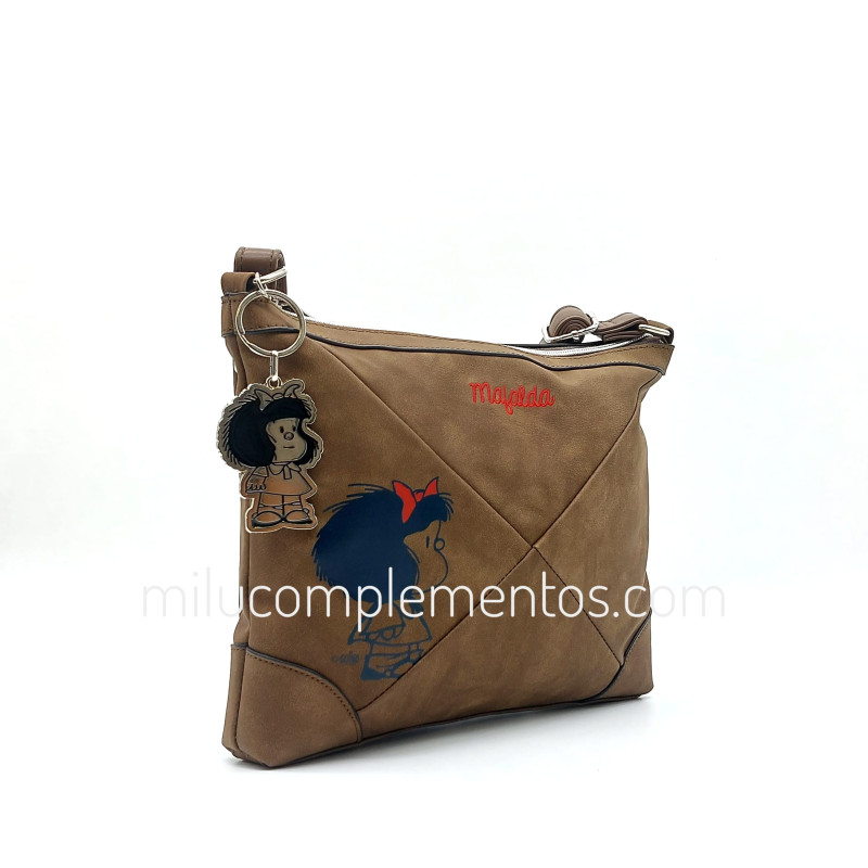 Bolso Mafalda color marrón otoño invierno 2024 2025